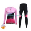 Tenue Maillot M/L + Collant Hiver Thermal Fleece Leobaiky Femme N002